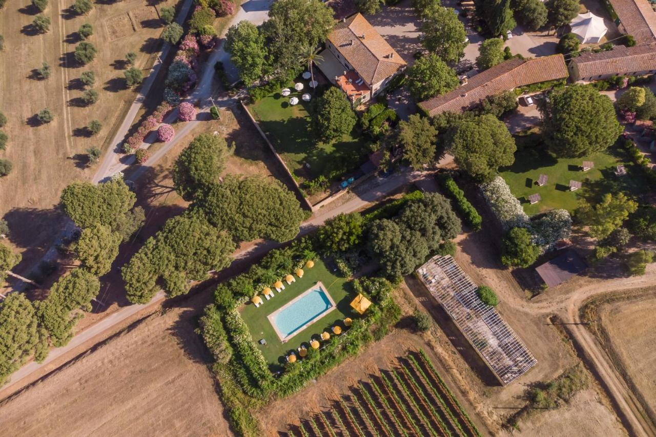 Вилла Antica Fattoria La Parrina Орбетелло Экстерьер фото