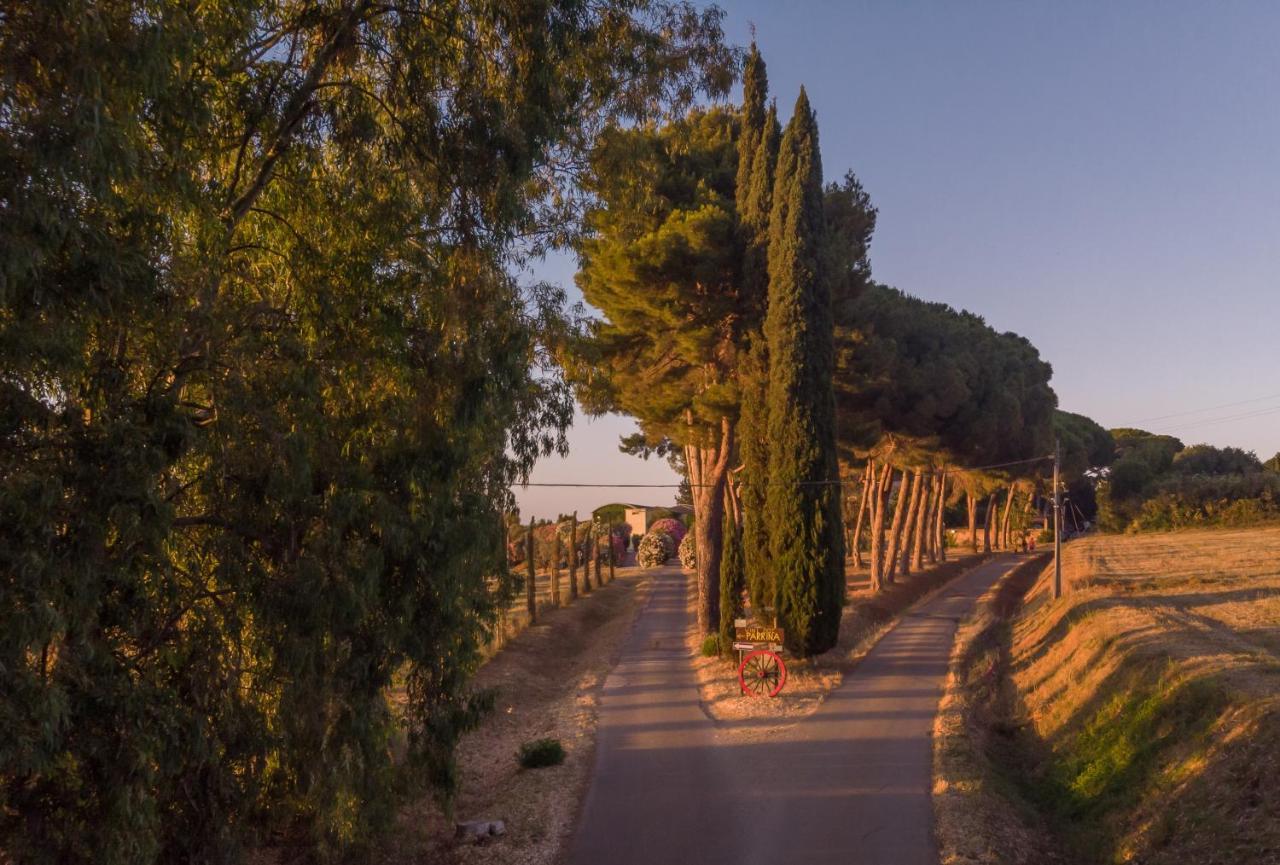 Вилла Antica Fattoria La Parrina Орбетелло Экстерьер фото