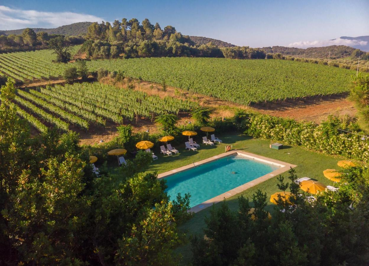 Вилла Antica Fattoria La Parrina Орбетелло Экстерьер фото